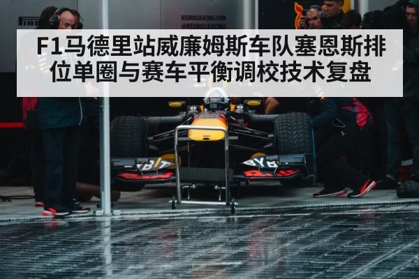 Formula 1 garage car setup